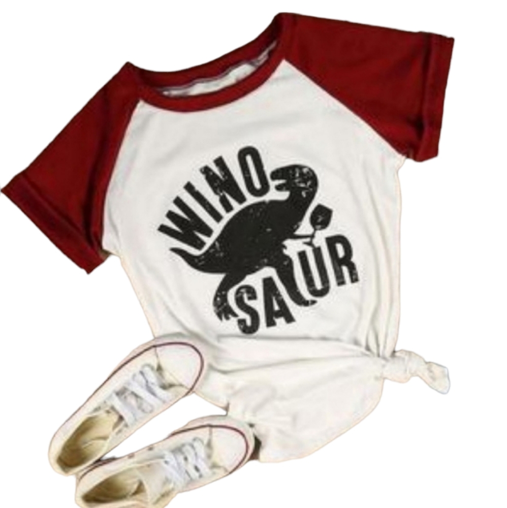 NWOT Winosaur Women’s shirt Wine 🍷 dinosaur 🦖